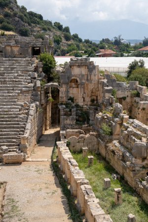 alte Ruinen der Stadt des Ephesus