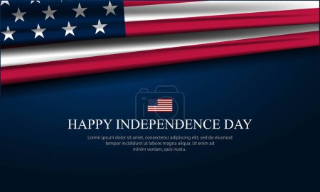 Foto de Feliz 4 de julio Día de la Independencia USA Antecedentes - Imagen libre de derechos