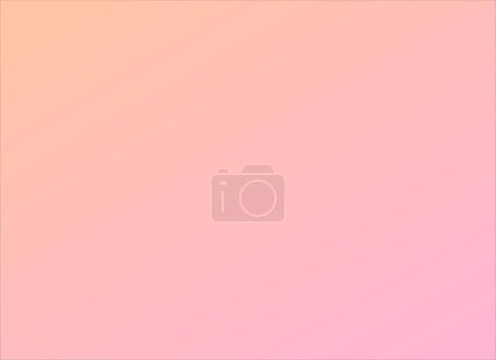 Rose et orange pastel doux couleur ombragé abstrait arrière-plan vecteur