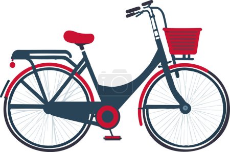 Téléchargez les illustrations : Illustration de vélo Format vectoriel de haute qualité - en licence libre de droit