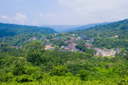 Photo for Dawki is the city of India. It also see from sylhet, bangladesh - Royalty Free Image