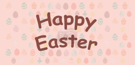 Vacances de Pâques, Oeufs et lapins vecteurs de Pâques
