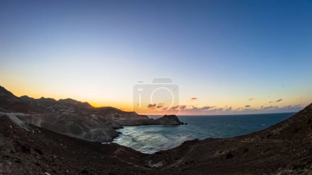Foto de Cabo Tres Tenedores en la costa mediterránea del noreste de Marruecos - Imagen libre de derechos