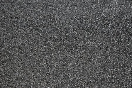 Foto de Fondo de textura asfáltica gris neutro, superficie granulada rugosa - Imagen libre de derechos