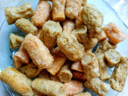 Photo for Close Up View, Mpek-mpek Which Is A Typical Indonesian Food Or Snack - Royalty Free Image