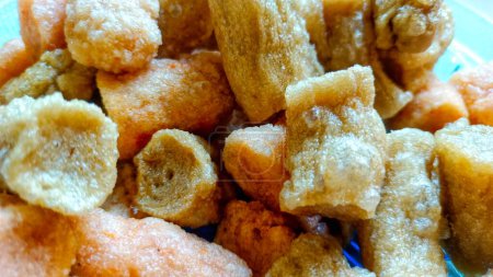Photo for Close-up View, Mpek-mpek Food Or Snacks Made From Fried Fish, Flour And Spices - Royalty Free Image