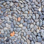 Pebbles That Form A Dense, Irregular Pattern, View From Above