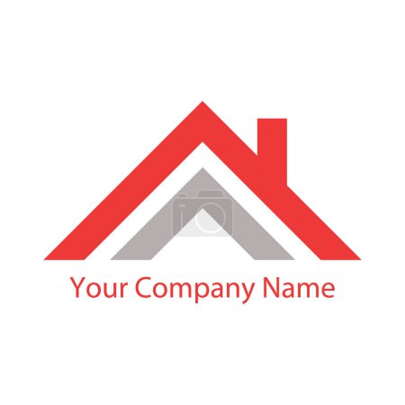 Ilustración de Plantilla de diseño de logotipo de bienes raíces, propiedad y construcción. Logotipo de construcción y construcción - Imagen libre de derechos