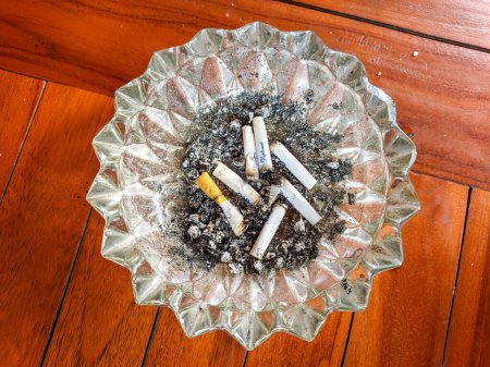 Photo for A close up of the ashtray - Royalty Free Image