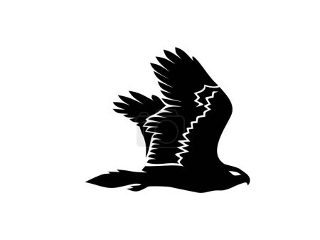 Ilustración de Diseño de plantilla de vector de logotipo de águila - Imagen libre de derechos