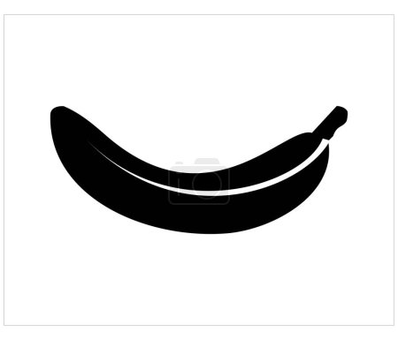 Illustration for Banana icon vector illustration - Royalty Free Image