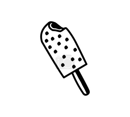 Ilustración de Icono de helado vector ilustración - Imagen libre de derechos