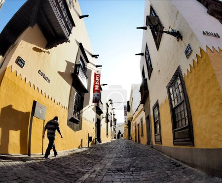 Foto de Calle del Barrio de Vegueta. Las Palmas de Gran Canaria. Espaa 2021 - Imagen libre de derechos