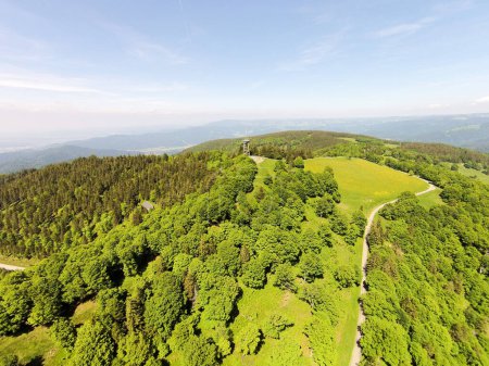 Schauinsland im Schwarzwald an einem wunderbaren Sommertag
