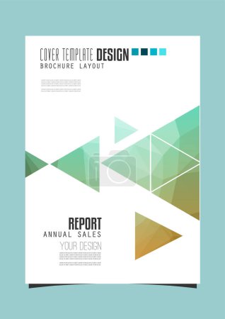 Téléchargez les photos : Modèle de conception du rapport annuel - en image libre de droit