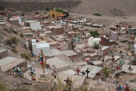 Téléchargez les photos : Ancien cimetière des Andes à Maimar, Jujuy, Argentine. - en image libre de droit