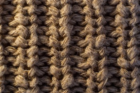 Photo for Texture of the fabric of a sweater. Macro image of the fabric of a garment. - Royalty Free Image