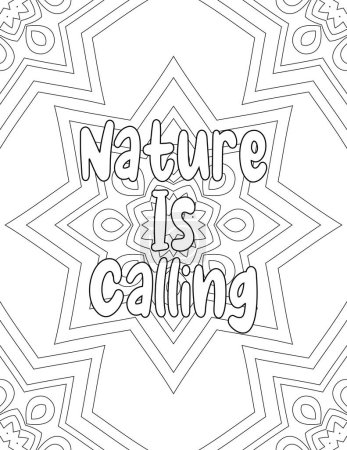 Motivational Coloring Pages on Mandala Background for Adults and Kids for Self Love and Self Care This Affirmation Quote Is for Self Motivation, Inspiration, Positivity, and Good Vibes