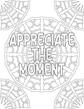 nspirational and Motivational Mandala Coloring Pages for Adults and Kids for Self Acceptance, Self Love, and Self Care This Affirmation Quote Is for Self Motivation, Inspiration, Positivity, and Good Vibes