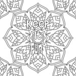 Motivational Mandala Coloring Pages for Adults and Kids for Self Acceptance, Self Improvement, and Self Care This Affirmation Quote Is for Self Motivation, Inspiration, Positivity, and Good Vibes