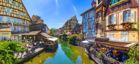 Photo for Beautiful old town of colmar, alsace, france - Royalty Free Image