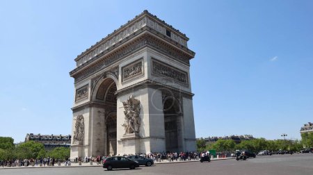 Photo for Photo Arch of triumph, Arc de Triomphe Paris France europe - Royalty Free Image