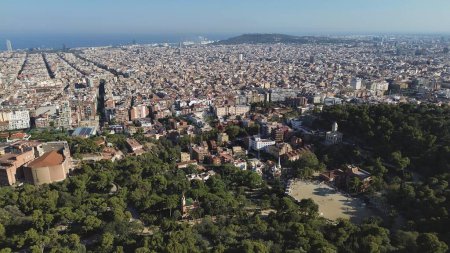 Téléchargez les photos : Drone photo barcelona espagne Europe - en image libre de droit