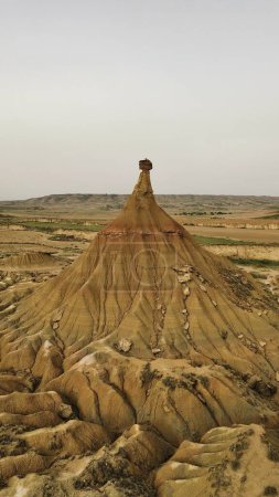 Photo for Drone photo bardenas reales spain europe - Royalty Free Image