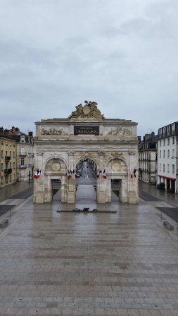 Téléchargez les photos : Drone photo Porte Desilles, Porte Desilles Nancy France Europe - en image libre de droit