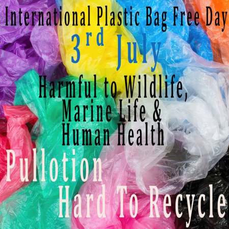 Téléchargez les photos : Sac en plastique international journée libre - en image libre de droit