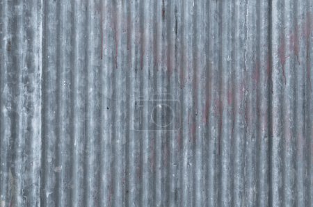 Photo for Old zinc texture galvanized grunge metal abstract texture for background - Royalty Free Image