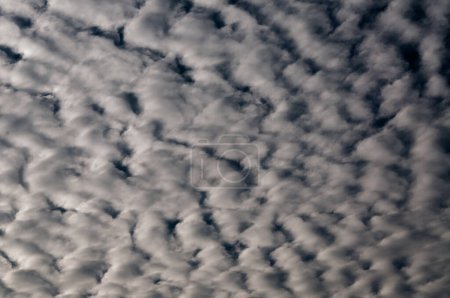 Téléchargez les photos : Nuage avant la pluie, ciel dramatique avec nuages orageux, nuages sombres et menaçants, ciel dramatique fond abstrait - en image libre de droit