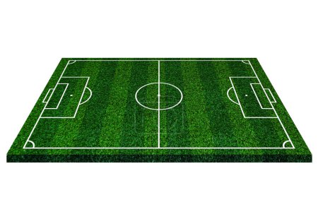 Soccer field elements view,Green grass football field of artificial grass background ,Playing field of football,White lines that delimit the areas