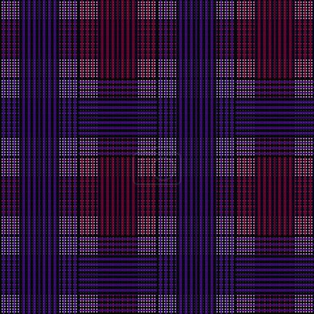 Photo for Seamless pattern purple and red Tartan Check Plaid Pattern. Rustic  Illustration Backgrounds. Wood Trim Style Flannel Fabric Textured Fabric. - Royalty Free Image