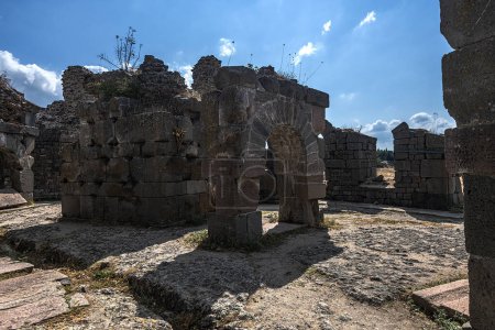 Foto de El sitio arqueológico de Asklepion - Imagen libre de derechos