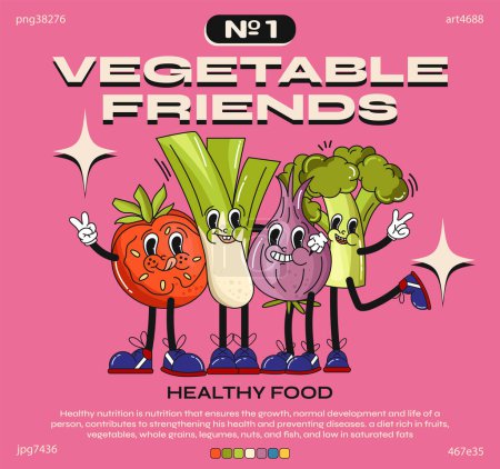 Illustration for Vector illustration of vegetables - Royalty Free Image