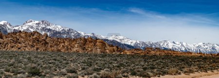 Foto de Camino a Mt Whitney en el este de Sierra California EE.UU. - 4K Ultra HD Image - Imagen libre de derechos