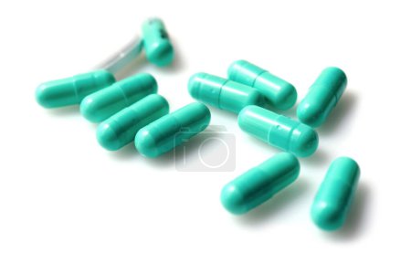 Medication Essentials: 4K Ultra HD Image of Prescription Pills with Bottles in the Background
