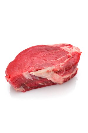 Close-Up 4K Ultra HD Image of Raw Ribeye Steak with Herbs - Stock Photography