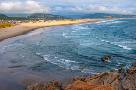 4k Ultra HD Image of View of Pacific City, Oregon USA