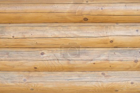 Photo for The texture of the wood. A wood background made of wood. A wooden fence. - Royalty Free Image
