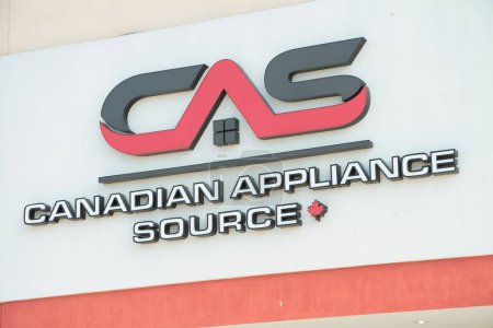 Photo for Canadian appliance source cas logo sign on front of store - Royalty Free Image