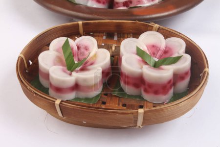 Photo for Sakura Jelly on plate - Royalty Free Image
