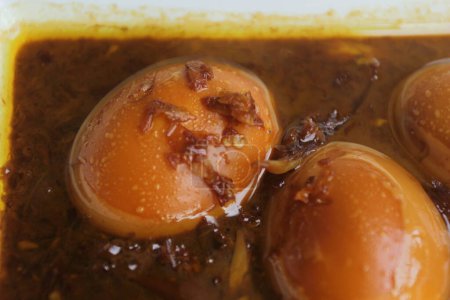 Foto de Un tazón de semur telur. cocina asiática - Imagen libre de derechos