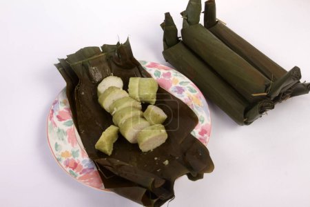 lontong traditional food in indonesia, rice cake
