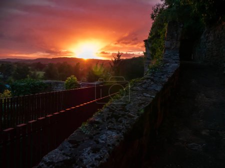 Photo for Sunset in Puy l'Eveque, France - Royalty Free Image