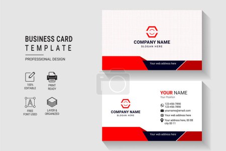  Multipurpose Modern Corporate Business Card Design Template Double Side With Professional Elegant