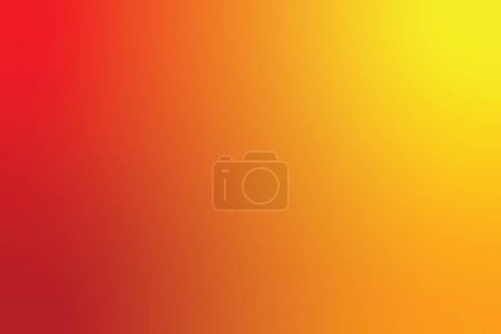 The light fusion gradation background glows in identical hot colors or orange and red