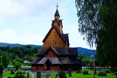 Photo for Heddal Stave Church - Norway - Royalty Free Image