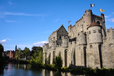 Photo for The Gravensteen Castle - Ghent, Belgium - Royalty Free Image